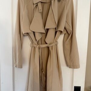 mark. Tan Trench Coat with Belt